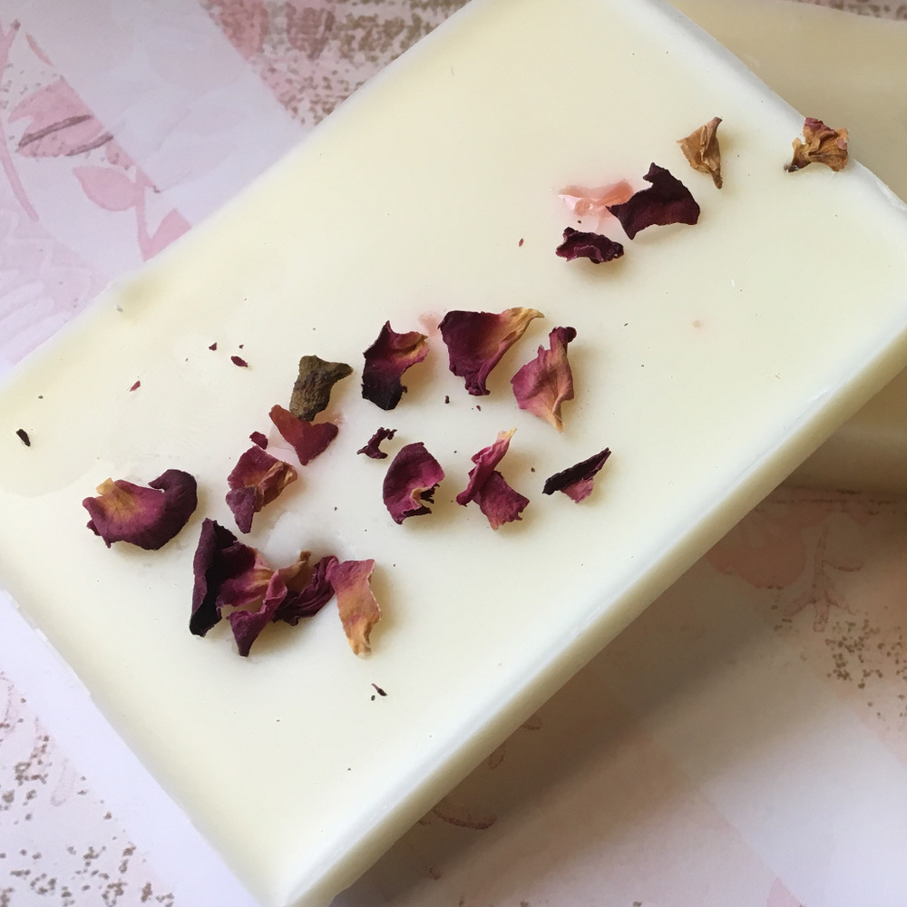 Organic Rose Moisture Bar Custom Handmade 1.5 oz